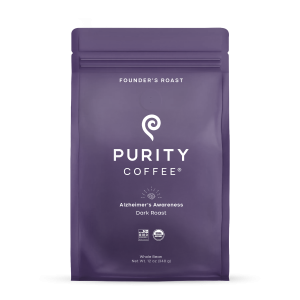 Wholesale - Founder's Roast Whole Bean Coffee: Alzheimer's Awareness 12oz 6pk